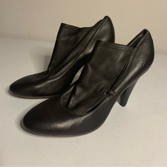 Coach Dark Brown Alexandria Adjustable Booties - Picture 2 of 10